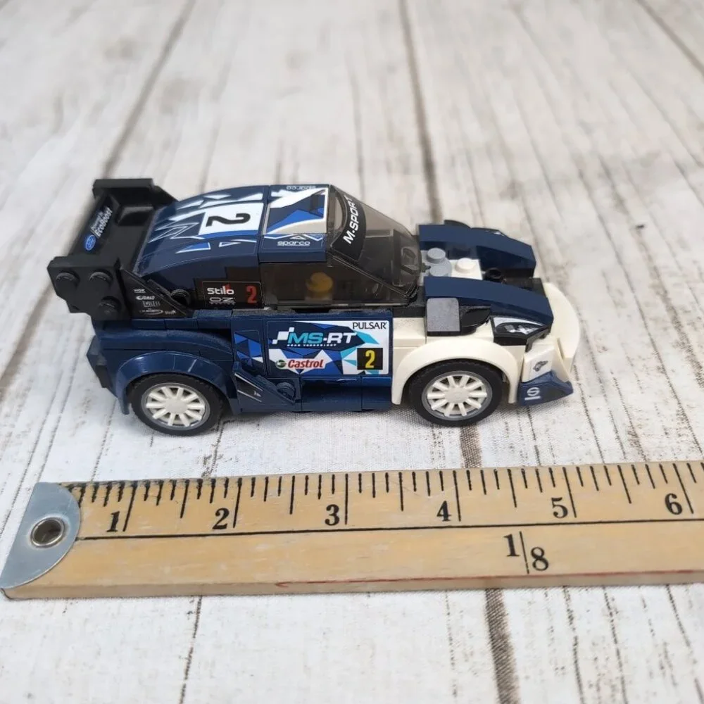 LEGO Speed Champions Ford Fiesta M-Sport WRC model, set number 75885